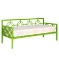 Medallion Organic Green Twin Daybed and Memory Foam Mattress