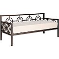 Medallion Bronze Sofa Depth Daybed and Memory Foam Mattress