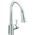 Moen 7175 Level One-Handle High Arc Pulldown Kitchen Faucet Chrome