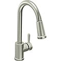 Moen 7175CSL Level One-Handle High Arc Pulldown Kitchen Faucet Classic Stainless