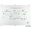 Best-Rite Visionary Magnetic Glass Dry Erase Board