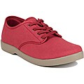 Joints Men's 'Loop' Red Canvas Sneakers