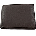 Fiza Brown Leather Bi-fold Wallet