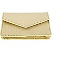 Beige Leather Multi-purpose Credit Card Holder