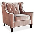 Modern Caramel Velvet Chair