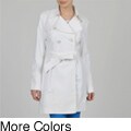 Ivanka Trump Women's Double Breasted Belted Trench