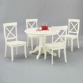 Home Styles White 5-piece Dining Furniture Set