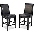 Home Styles Nantucket Distressed Black Bar Stool
