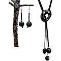 Amazon Waterfall Necklace and Earring Set (Colombia)