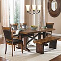 Farnham Warm Brown 6-piece Dining Furniture Set