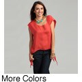 Razzle Dazzle Women's Side Ties Sleeveless Blouse