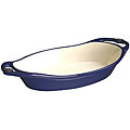 Lodge L Series Enamel 2-quart Oval Casserole Dish