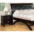 Enitial Lab 'Elrich' Two-drawer Espresso Wood Night Stand