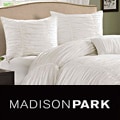 Madison Park Catalina Cotton 4-piece Full/Queen Duvet Cover Set
