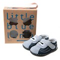 Little Blue Lamb Handmade Navy Leather Infant /Toddler Walking Shoes