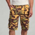 Under Two Flags Men's Camo Cargo Shorts