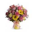 Teleflora Darling Dreams Hand-arranged Flower Bouquet