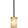 Reclaimed Varaluz Urban Cylinder Carerra Marble Artifacts Pendant