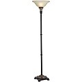 Savannah 72-inch Gilded Ruby Torchiere