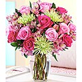 Deluxe All the Frills with Pink Vase