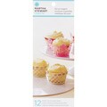 Die-Cut Pastel Cupcake Wrappers (Pack of 12)