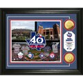 Texas Rangers 40th Anniversary Gold Coin Photo Mint