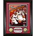 Miami Heat Team Force 24KT Gold Coin Photo Mint