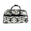 Isabella Fiore Vintage Lace 24-inch Rolling Duffel Upright