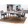 Rachel Granite Finish 7-piece Dining Set