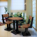 Raquel Wood 3-piece Dining Set