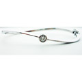 New! 14k White Gold 1/5ct TDW Diamond Designer Bracelet (G-H, SI1-SI2)