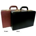 Amerilether Large Expandable Faux Leather Attache Case