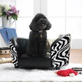 Enchanted Home Pet Zebra Snuggle Bed