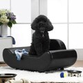 Enchanted Home Pet BlackThe Luxe Lounger