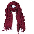 Romantic Ruffles Handmade Scarf (India)
