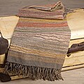 Striped Silk and Wool Throw (India)