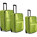 Benzi Green 3-piece Luggage Set