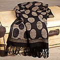 Dots Silk and Wool Throw (India)