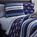 Shark Reversible 3-Piece Twin-Size Comforter Set