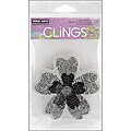 Hero Arts Newspaper Flower Cling Stamps