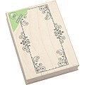 Hero Arts Frame With Scrolls Mounted Rubber Stamp