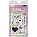 Hero Arts Year Round Sentiments Cling Stamps