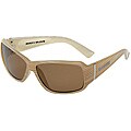 Body Glove 'Playa Del Carmen' Women's White Stripe Polarized Sunglasses