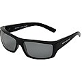 Body Glove 'Carmel 1' Men's Black/Smoke Polarized Mirrored Sunglasses
