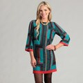 Eliza J Women's Geometric Printed Dress