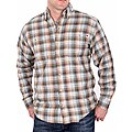Farmall IH Men's Big/Tall Blue Plaid Flannel Shirt