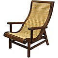 Curved Japanese Bamboo Sun Chair with Wood Frame (China)