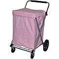 Easy Wheels Pink Canvas Cart