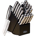 Oster Baldwyn 22-piece Stainless Steel Cutlery Block Set