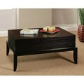 Abbyson Living Wilshire Espresso Rectangle Coffee Table
